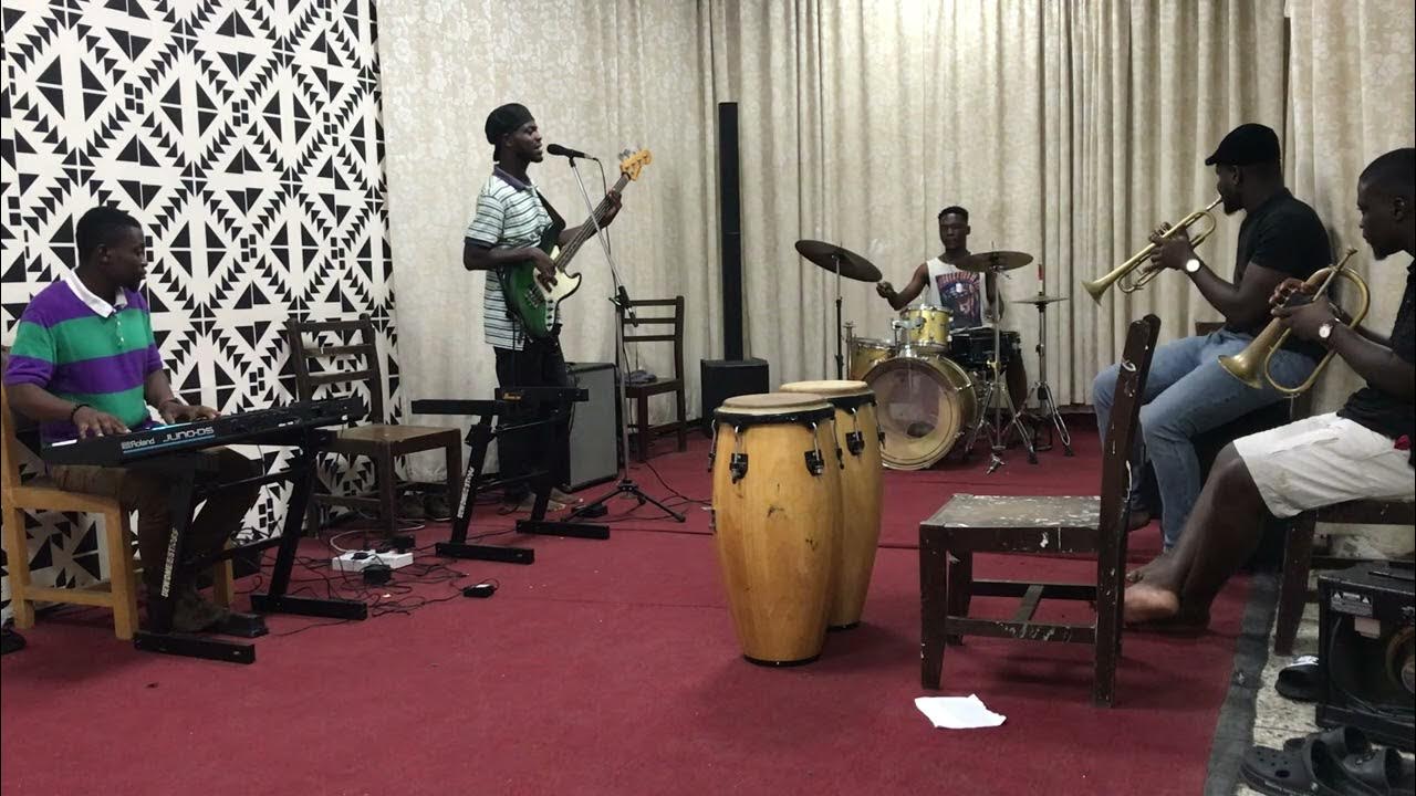 Rehearsing Richard Bona’s song (Engingilaye)@RichardBona @OsakaJazzChannel Rehearsing Richard Bona’s song (Engingilaye)@RichardBona @OsakaJazzChannel
