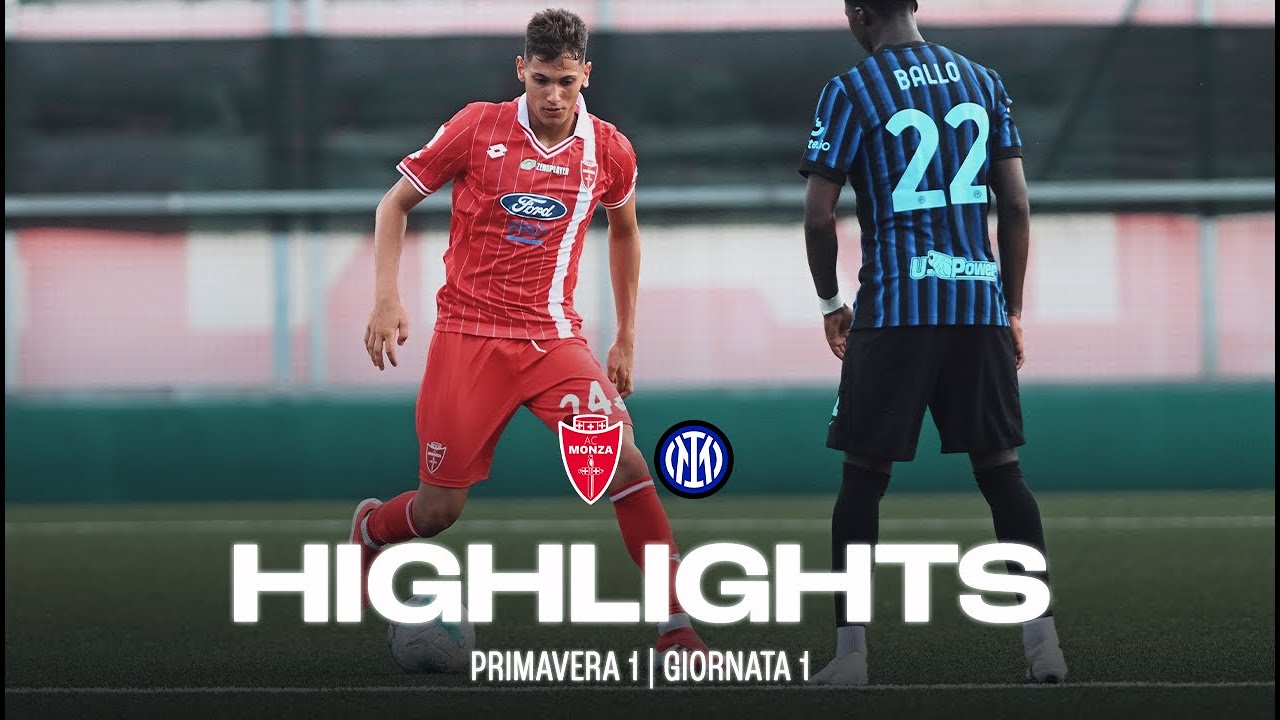 MONZA 0 - 1 INTER I HIGHLIGHTS PRIMAVERA 1
