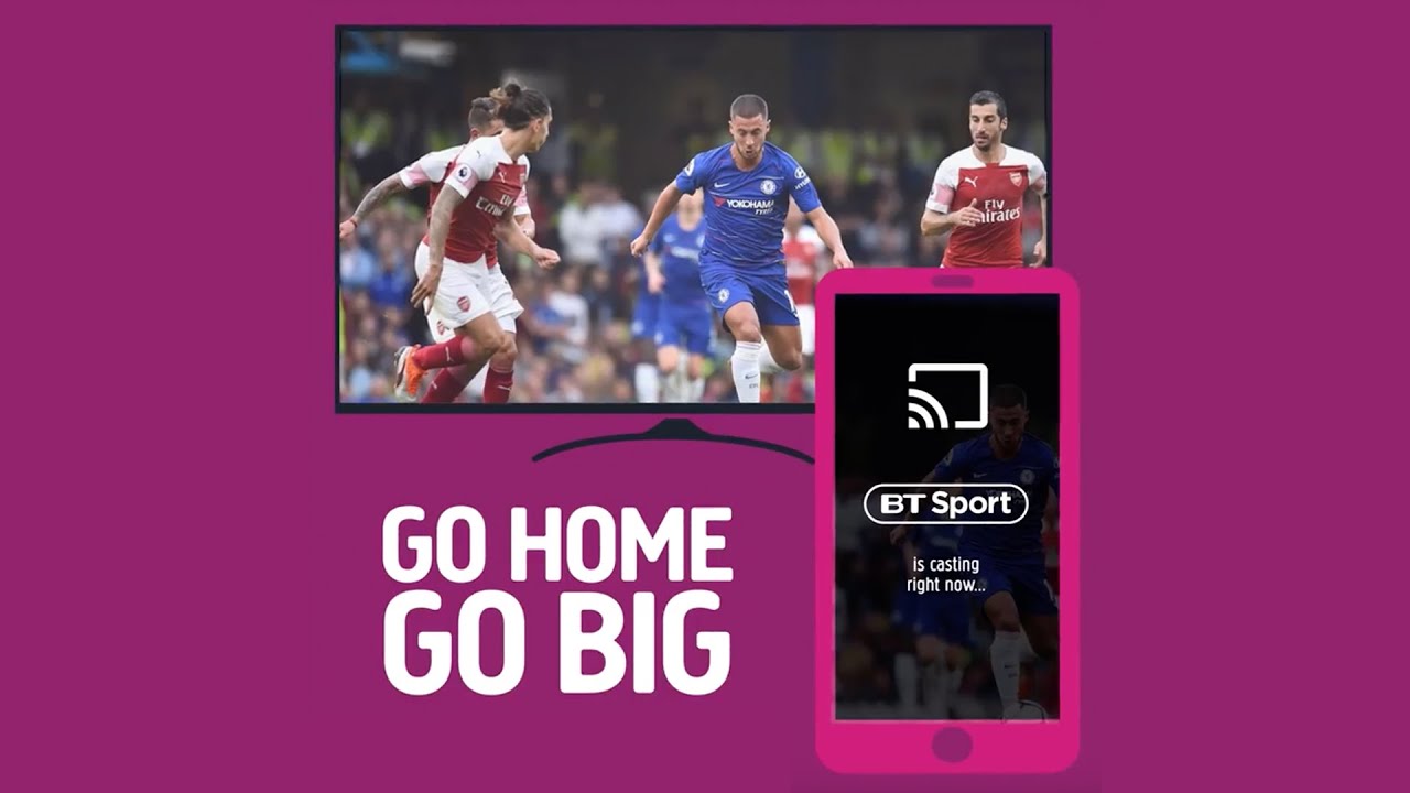 How to cast the BT Sport App to your TV - YouTube