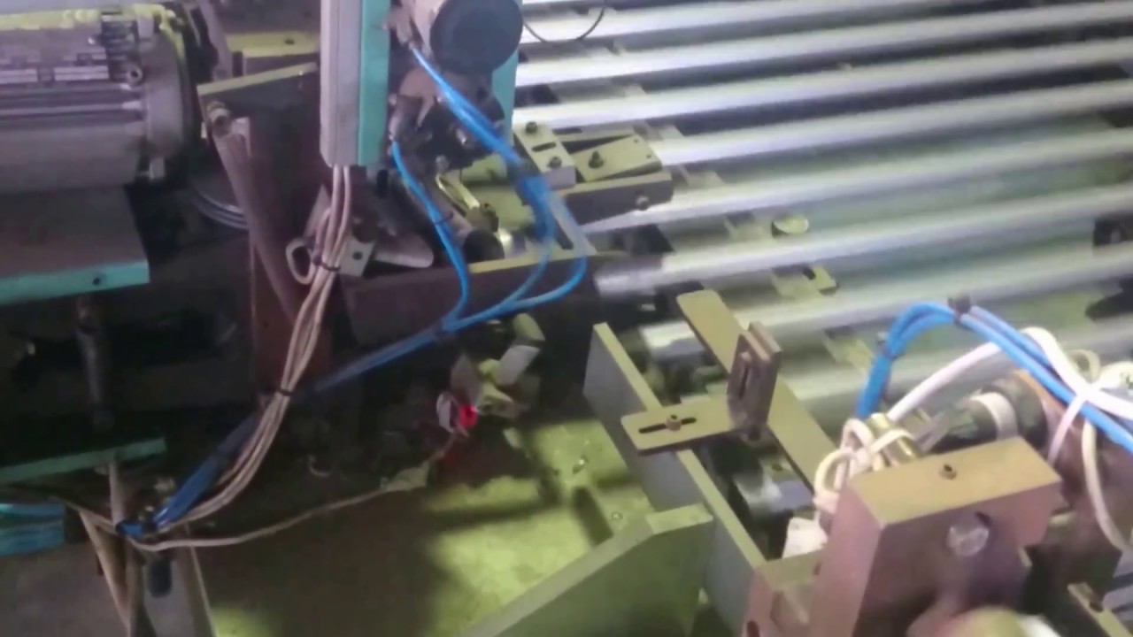 Used Metal broom handle assembly machine