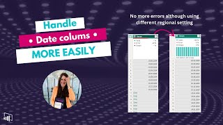Avoid Erros when Transforming Date Columns with diff regional settings easily in Power Query