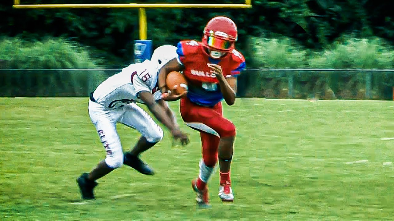 🔥🔥8 TURN ON JETS!! 13U Barian Strickland Youth Football Highlights YouTube