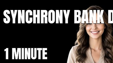 The Ultimate Synchrony Bank Discount Tire Review Tutorial  From Zero to Pro in 1 Minute