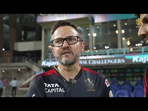 DC v RCB Post Match Dressing Room Video