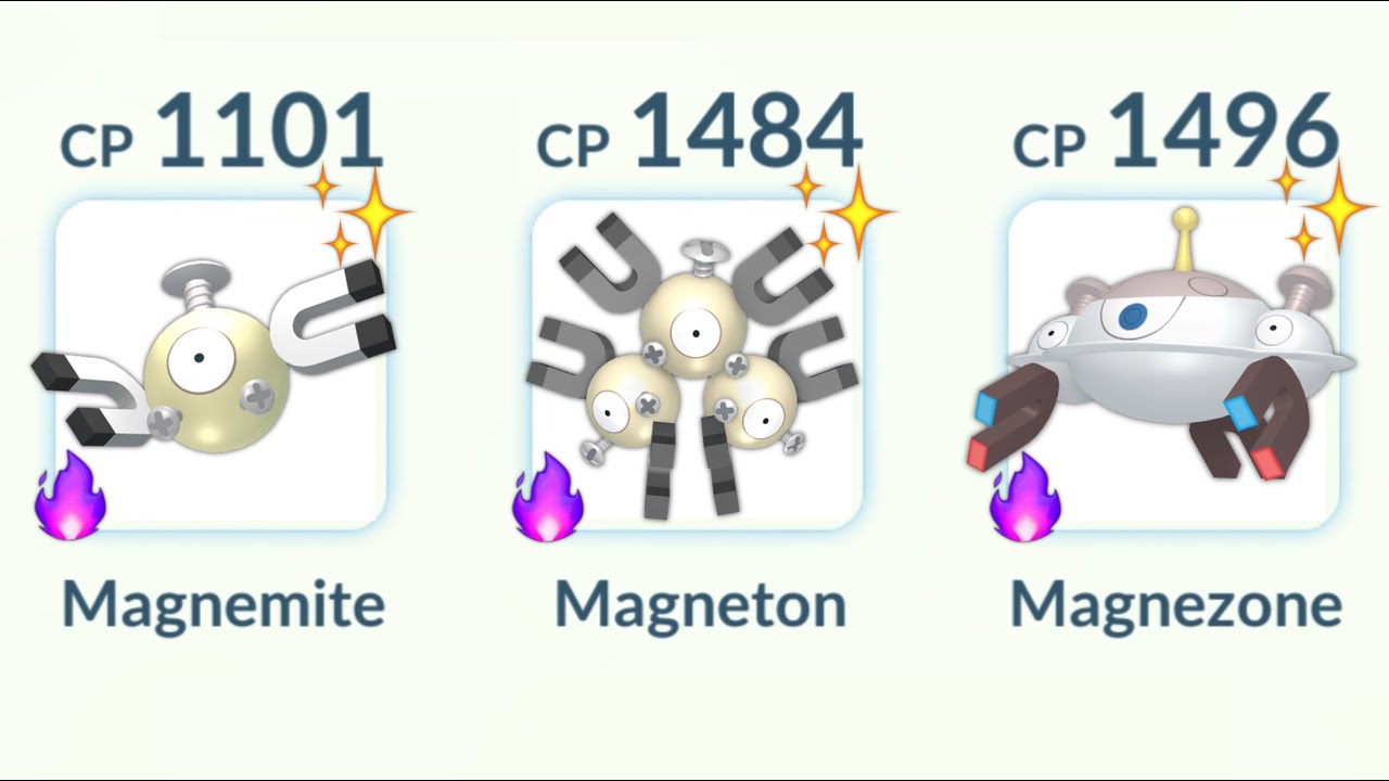 using Shadow Shiny (Magnemite, Magneton, Magnezone) Family in Pokemon GO.