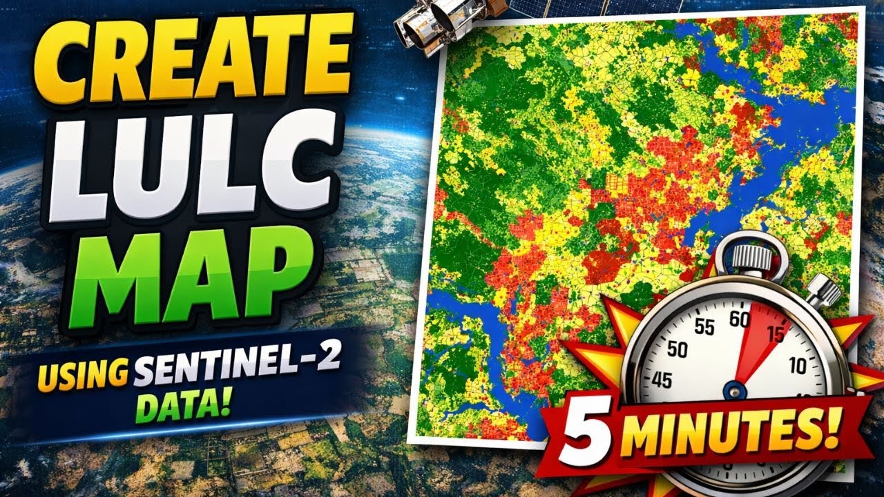 How to make LULC map using Sentinel 2 in ArcGIS | Area Calculation ...