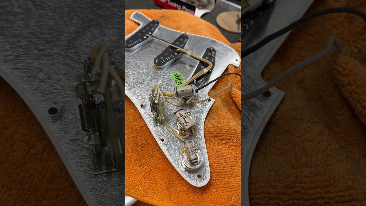 Fender Custom Shop Stratocaster repair 🎸😎❤️