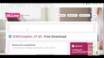 D3DCompiler 47 dll is missing fix problem solved