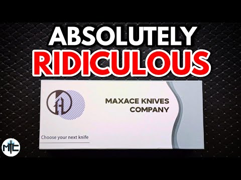 MAXACE Is Ridiculous... And I Love It! - Knife Unboxing