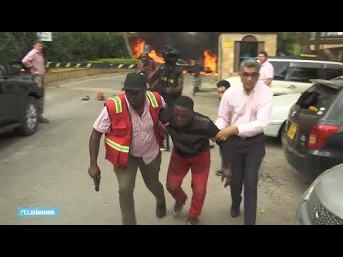 Grote paniek na aanslag hotel Nairobi - RTL NIEUWS