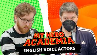 This English Voice Actor Wants To Be Saved By... Mineta? | My Hero Academia English Voice Actors Q&A