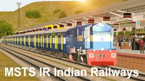 Ala Hazrat Express in MSTS Open Rails