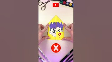 Try to Solve Impossible Paper Craft Puzzle with Cartoon Thanos by Squid Game #squidgame #puzzle