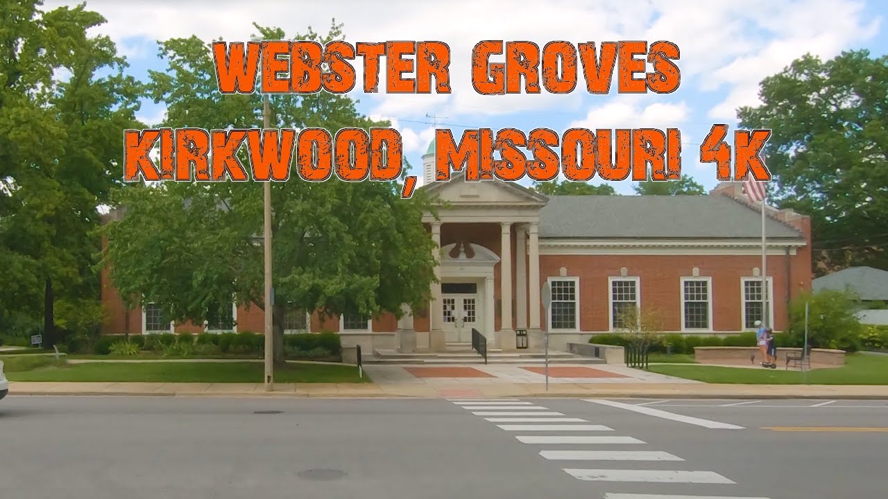 Upscale St. Louis Suburbia ster Groves & Kirkwood, Missouri 4K