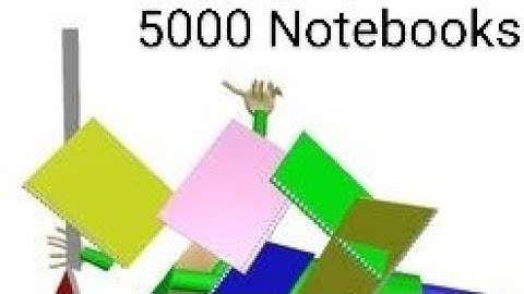 I Got 5000 Notebooks In Baldi