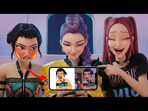 Top 7 Funniest Reactions 🤣 With Zoey, Rumi & Mira | Kpop Demon Hunters Reaction | HUNTR/X