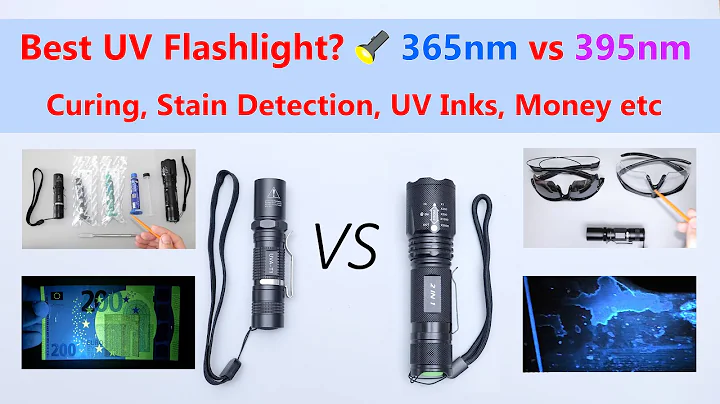 365nm vs 395nm UV Light – Best for Curing, Stain Detection & ID Checks?