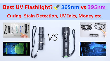 365nm vs 395nm UV Light – Best for Curing, Stain Detection & ID Checks?