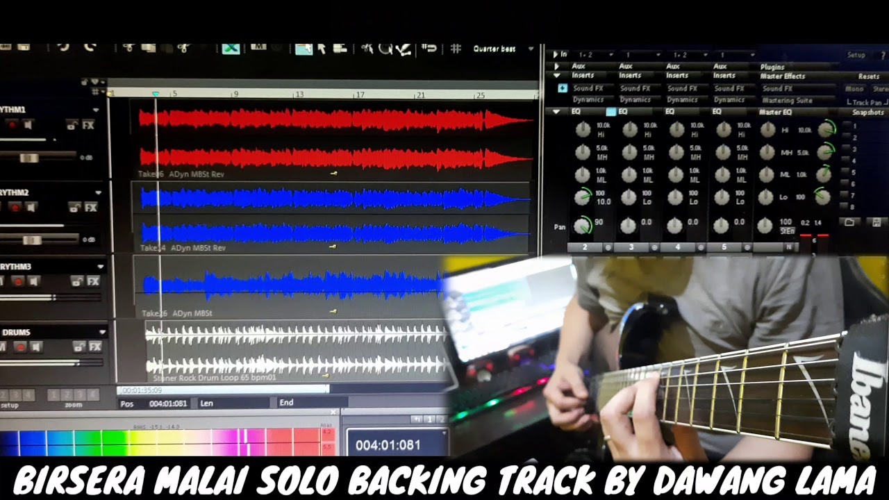 Birsera malai -kripa unplugged solo backing track