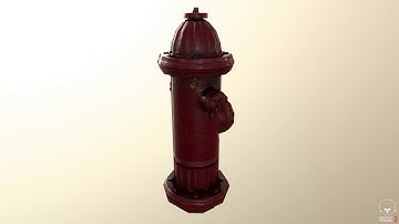 Fire Hydrant Low Poly