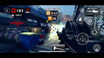 Dead Trigger 2 Gameplay - Daily Bonus 2X Baloon Zombies