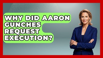 Why Did Aaron Gunches Request Execution? | Jail & Prison Insider