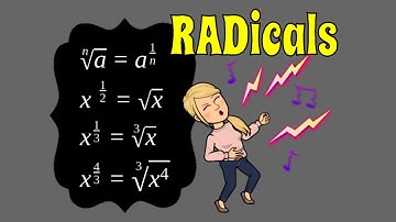 Getting RADICALS (with Rational Exponents) Video - Algebra 1 🖤 HSN-RN.A.1 & HSN-RN.A.2