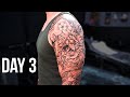 FULL IREZUMI ARM SLEEVE TATTOO! *DAY 3*