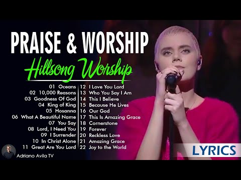 Oceans, 10,000 Reasons, Goodness Of God,... Top 50 Praise and Worship Songs 2024 (Lyrics) #161