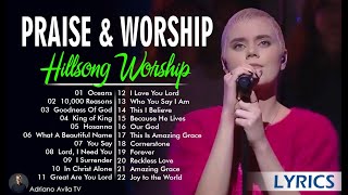 Oceans, 10,000 Reasons, Goodness Of God,... Top 50 Praise and Worship Songs 2024 (Lyrics) #161