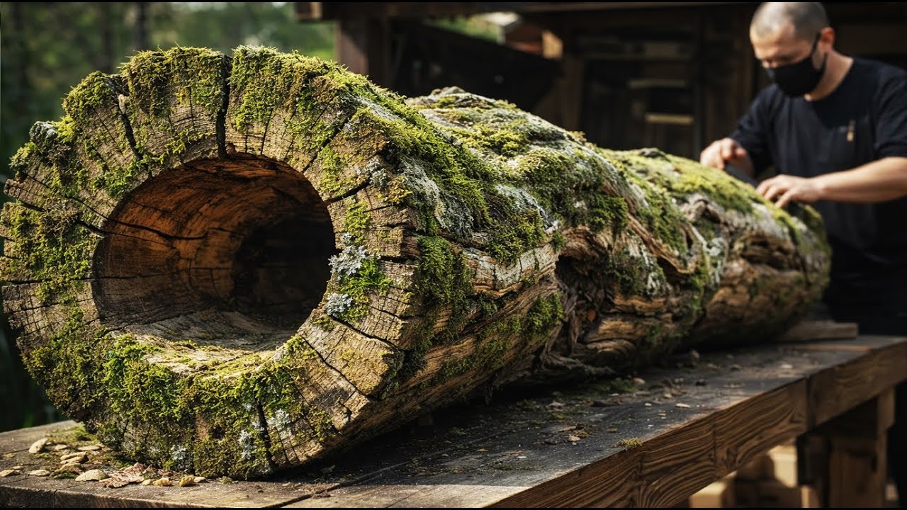 This Craftsman Found Wildly Warped Wood — Watch What Happens