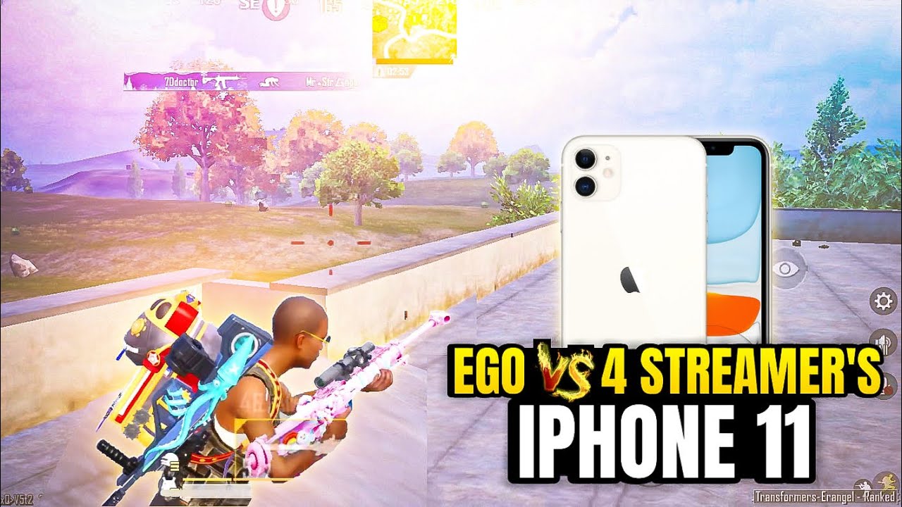 EGO VS 4 STREAMER’S 🔱 IPHONE 11