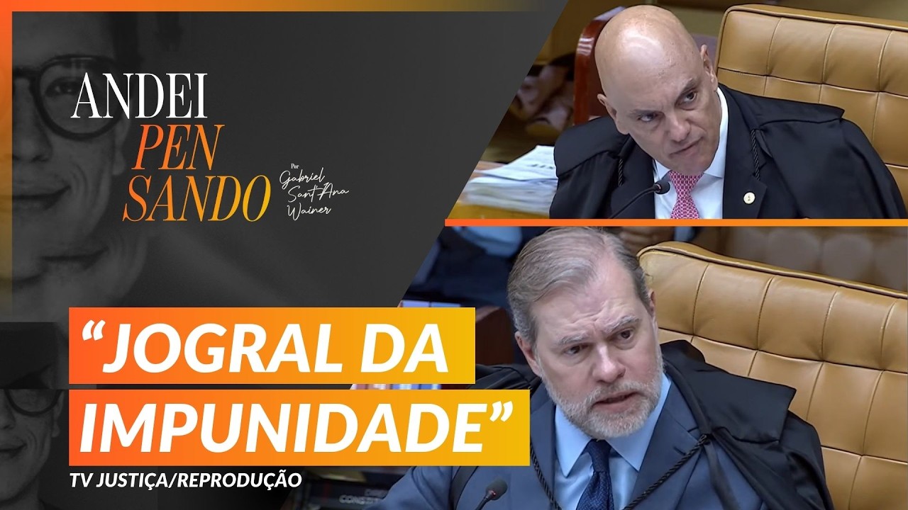 Moraes e Toffoli debocham de críticas no STF e Fachin recua | Andei Pensando | 05/02/26