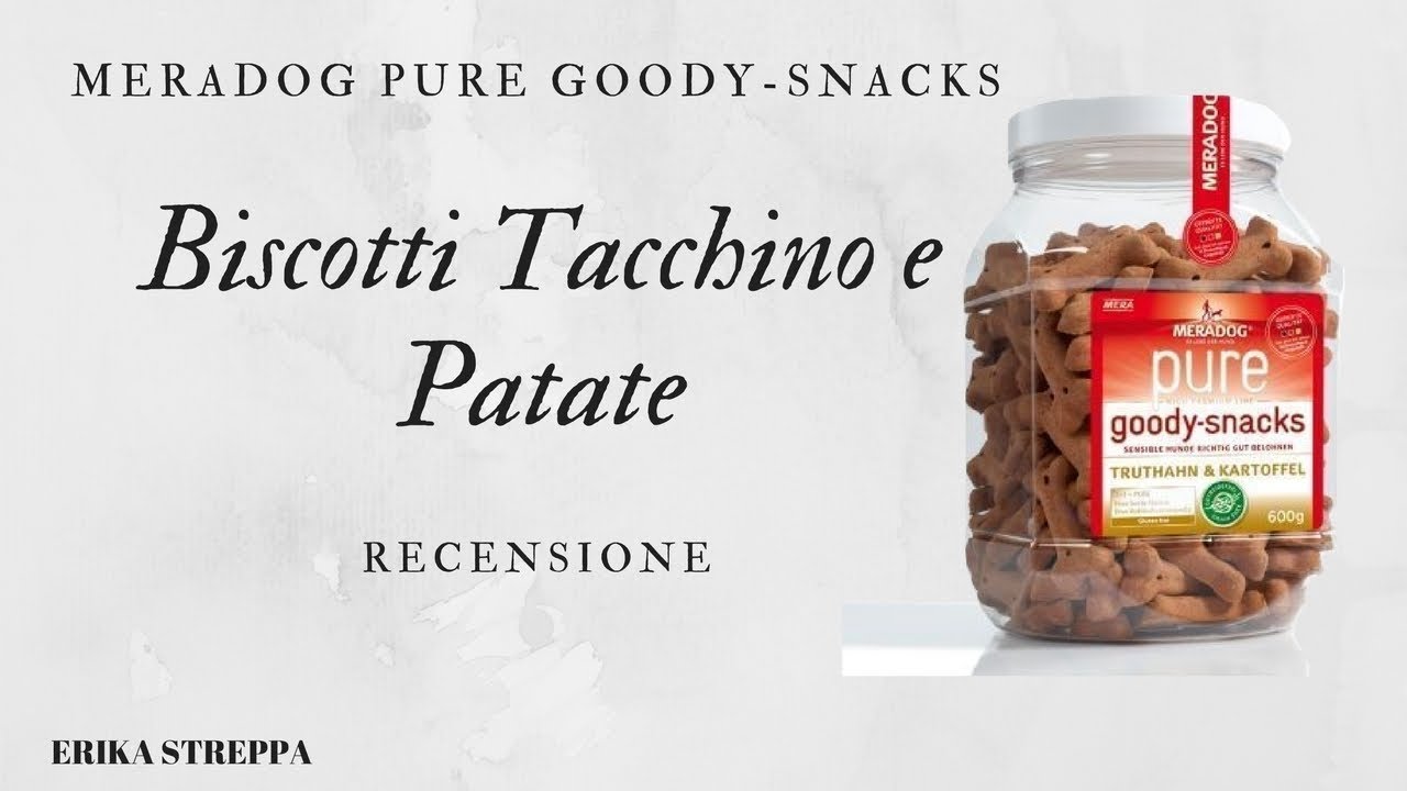 BISCOTTI SENZA CEREALI PER CANI - Pure Dog della Meradog