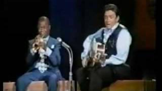 Louis Armstrong and Johnny Cash - Blue Yodel No. 9