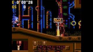 Sonic CD (Sega/Mega CD) Bad Future Run Part 7 (Metallic Madness)