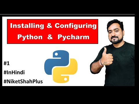 # 1 downloaden Python en PyCharm Installatie | Python tutorials voor beginners in het Hindi | Coding
