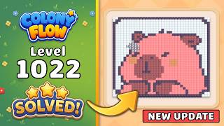 Colony Flow! Level 1022 Walkthrough 🐜 | ABI GAMES Solution & Gameplay 🧩 (New Update)