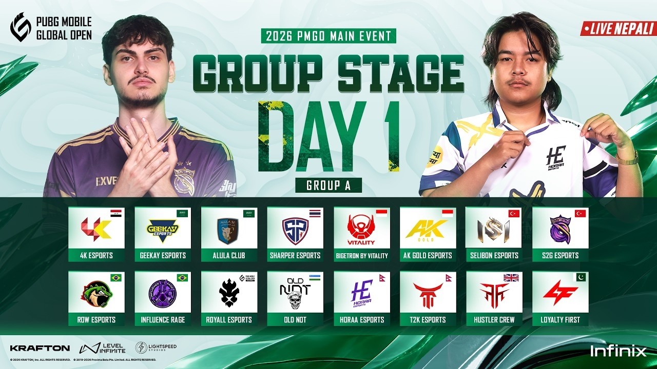 2026 PMGO S2 Main Event | Group A