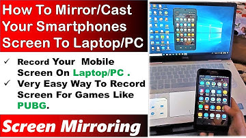 How to Mirror/Cast Your Android to Laptop/PC via USB/Wi-Fi | Best Screen Recorder For Gaming |