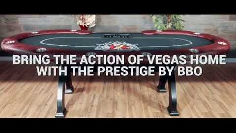 Prestige Custom Poker Table - by BBO