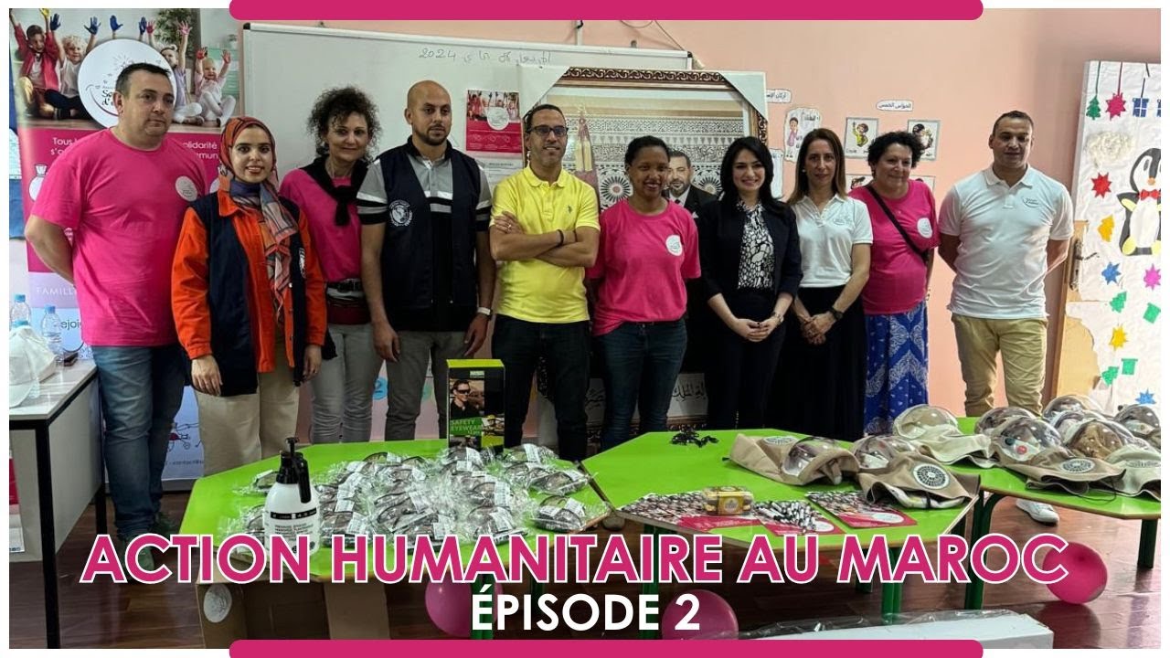 [ACTION HUMANITAIRE AU MAROC] - ÉPISODE 2 : POSE DE FILM ANTI-UV ET RENCONTRE AVEC UNE FAMILLE