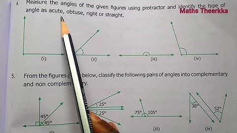 6th std maths term 1 | Chapter 4 | Exercise 4.4