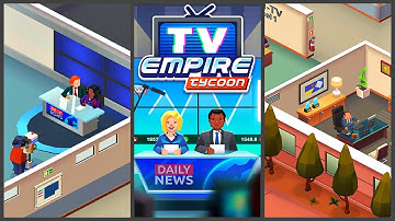 TV Empire Tycoon - Idle Management Game (Gameplay Android)