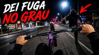 DEI FUGA COM A HUPI NAJA NO GRAU - (BIKE VLOG)