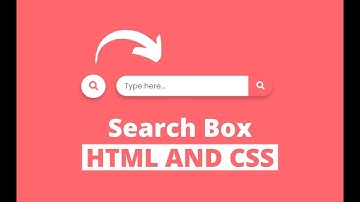 Responsive Search Box Using HTML,CSS & JS | Code KKY