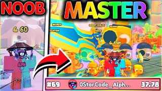 24 Hour Noob To Master In Pet Warriors Roblox