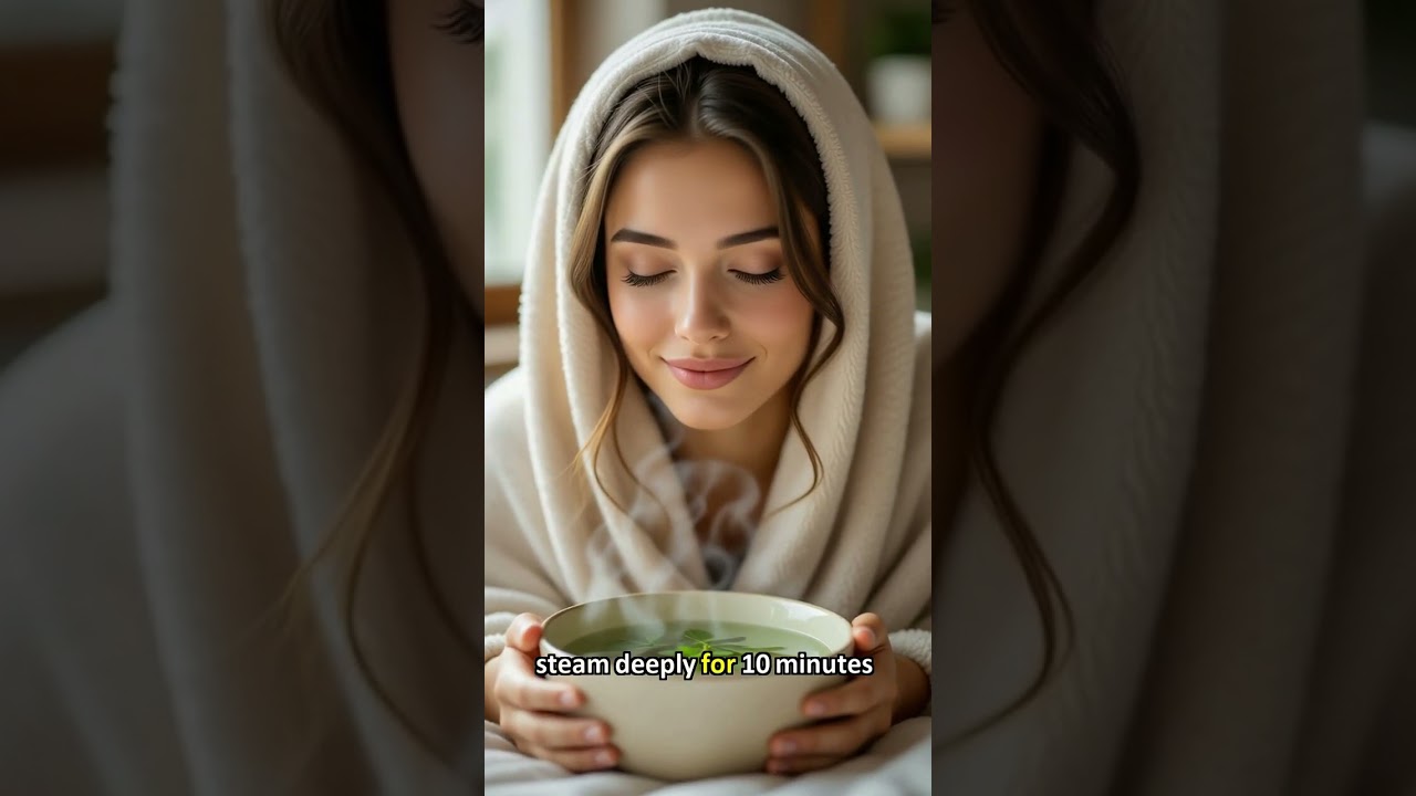 Herbal Steam for Sinus Infections