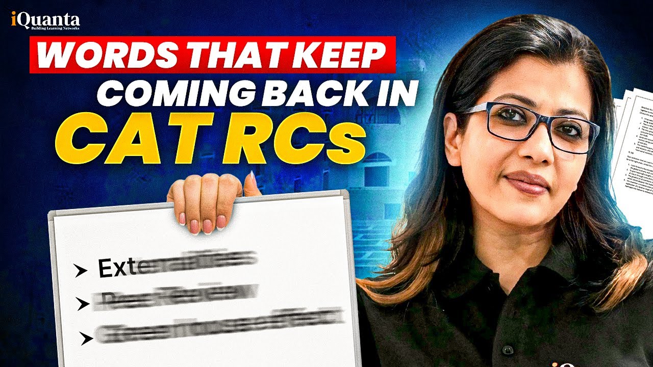 CAT 2025 VARC Vocabulary Words You Must Know | VARC Strategy by Shabana ...