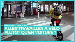 Aller Travailler À Vélo Plutôt Quen Voiture ? - On Nest Pas Des Pigeons